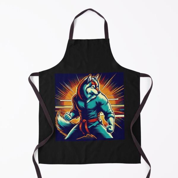 Item preview, Sports kung fu wolf ,karate wolf,Sports,funny sports ,karate sport,combat sport designed and sold by Expressions-Sel.