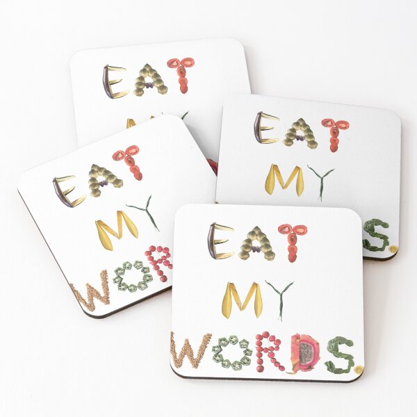 Item preview, Eat My Words - Maybe you will become a vegan designed and sold by EveryDayDabble.