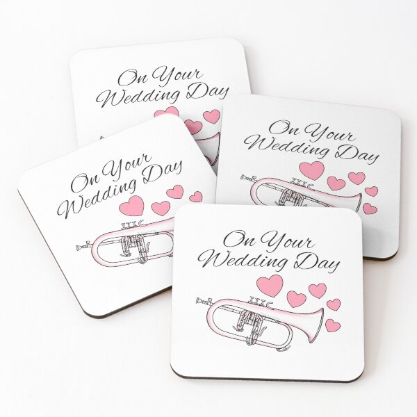 Item preview, On Your Wedding Day, Flugelhorn Player Brass Musician designed and sold by doodlerob.