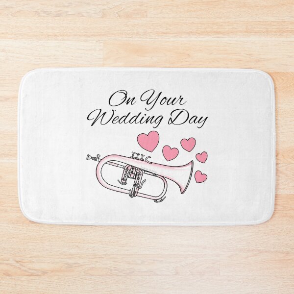 Item preview, On Your Wedding Day, Flugelhorn Player Brass Musician designed and sold by doodlerob.