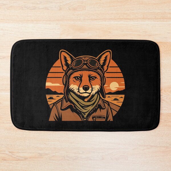 Item preview, Aviator Fox Flying Foxy Wings designed and sold by Blok45.