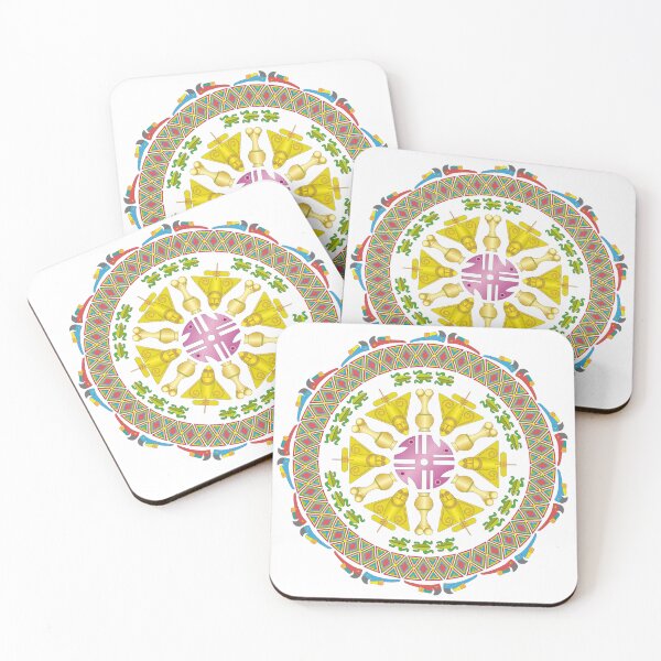 Item preview, Quimbaya pre-Columbian Art Inspired Mandala designed and sold by ChimaGraphics.