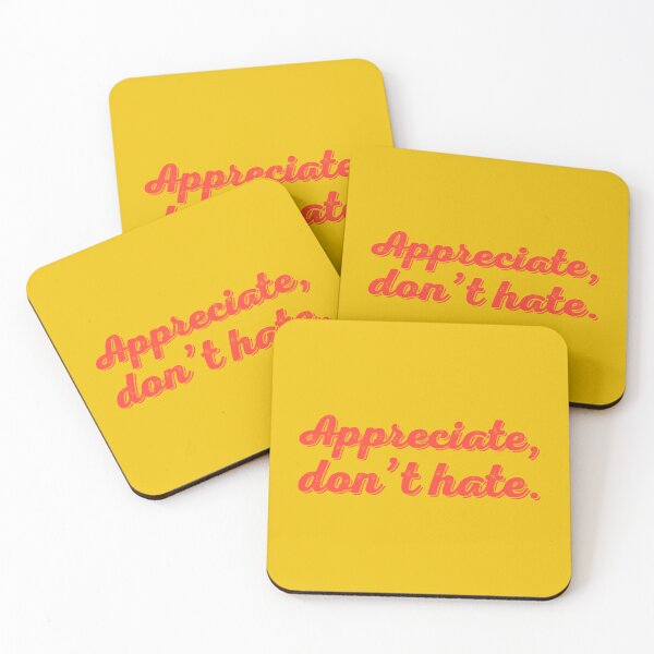 Item preview, Appreciate Don't Hate V2 - Tomato designed and sold by sillyjess.