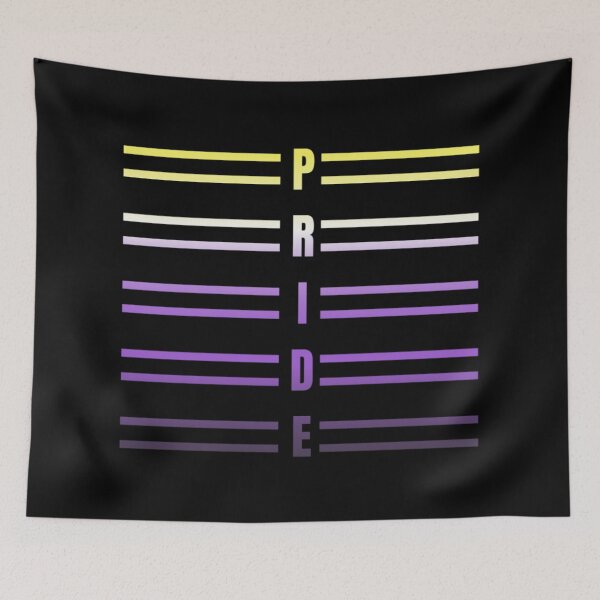 Item preview, Pride with Horizontal Lines Graphic, Nonbinary pride flag graphic, Rainbow Graphic, LGBTQ,  Pride Party, Pride Parade, Unisex Design, Subtle  LGBTQ,  designed and sold by PrideBeProud.