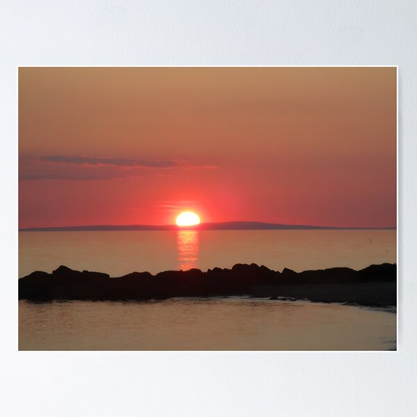 Item preview, Sunset across the sea designed and sold by Ballantrae Nights.