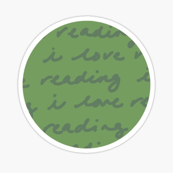 Aperçu de l'œuvre j'aime lire - vert créée et vendue par wanderlust-98.
