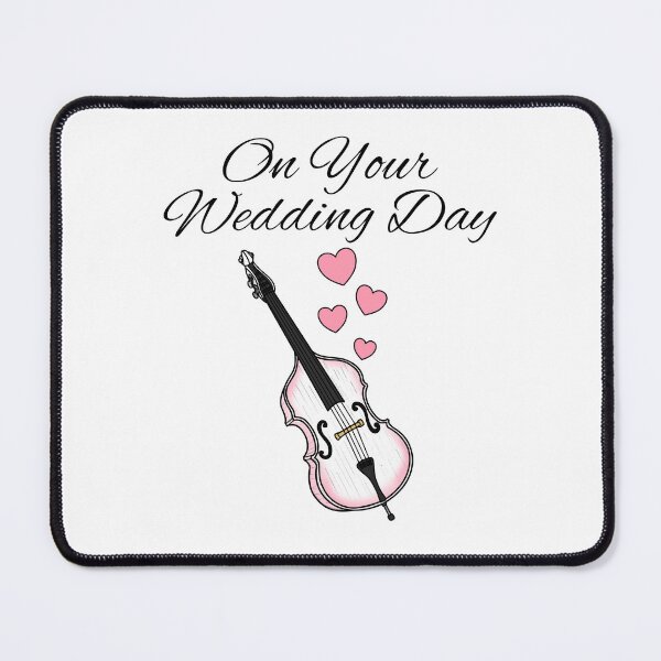 Item preview, On Your Wedding Day, Double Bass Player String Musician designed and sold by doodlerob.