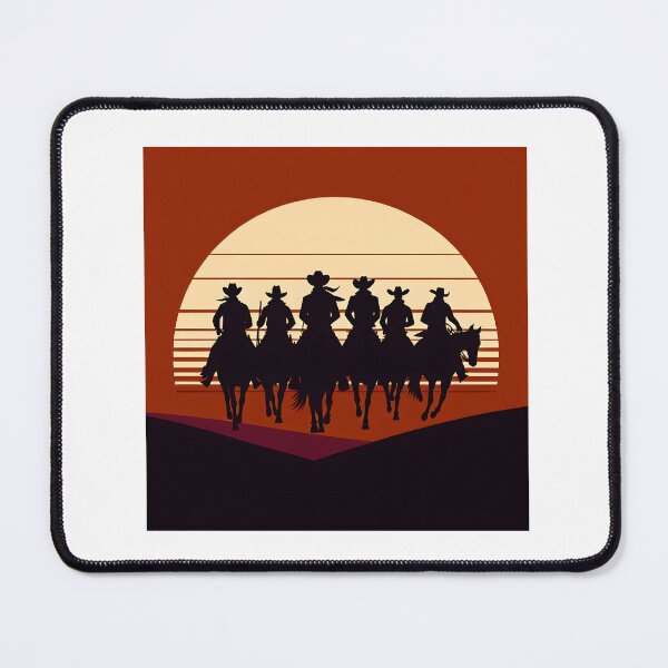 Item preview, Cowboy Sunset Adventure Tee designed and sold by Route and Render.