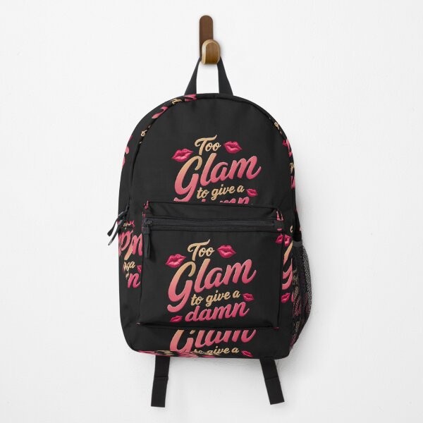 Item preview, Too Glam To Give A Damn Design designed and sold by PrintandJoy.