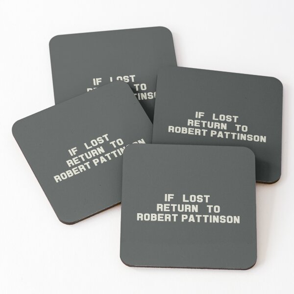 Aperçu de l'œuvre If Lost Return to Robert Pattinson Tee créée et vendue par 2000sbabyangel.
