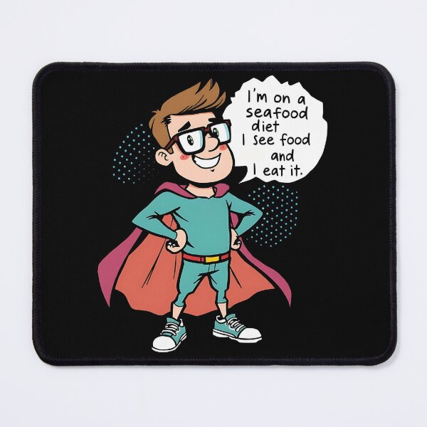 Item preview, Hero by Day, Pun Master Always – Comic Greeting Card designed and sold by Valentina-ty.