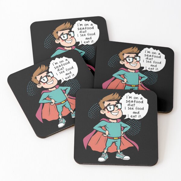 Item preview, Hero by Day, Pun Master Always – Comic Greeting Card designed and sold by Valentina-ty.