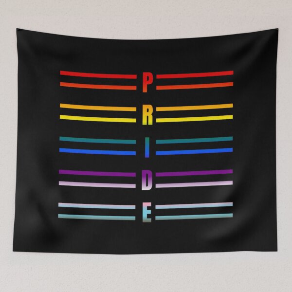 Item preview, Pride with Horizontal Lines Graphic, Progress pride flag graphic, Rainbow Graphic, LGBTQ,  Pride Party, Pride Parade, Unisex Design, Subtle  LGBTQ,  designed and sold by PrideBeProud.