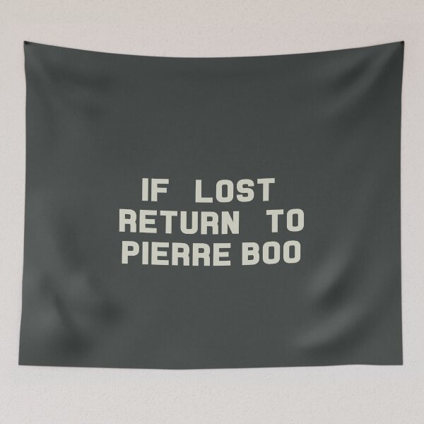 Artikelvorschau, If Lost Return to Pierre Boo Tee entworfen und verkauft von deluluhaze.