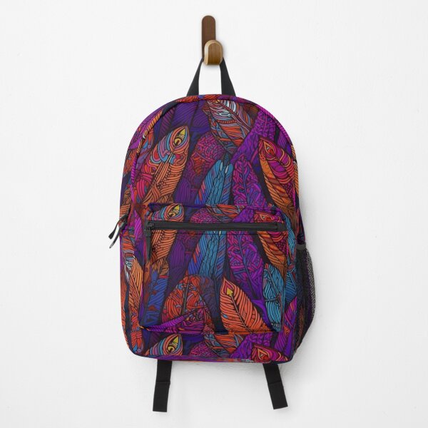 Item preview, Colorful Feathers pattern designed and sold by Soronelite.