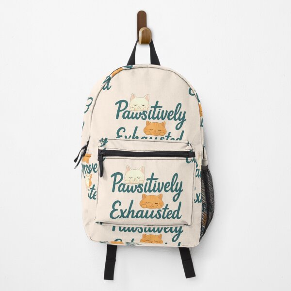 Item preview, Pawsitively Exhausted Design designed and sold by PrintandJoy.