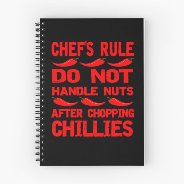 Item preview, Chef's Rule Funny Chopping Chillies Rule Fathers day designed and sold by cheekywitch.