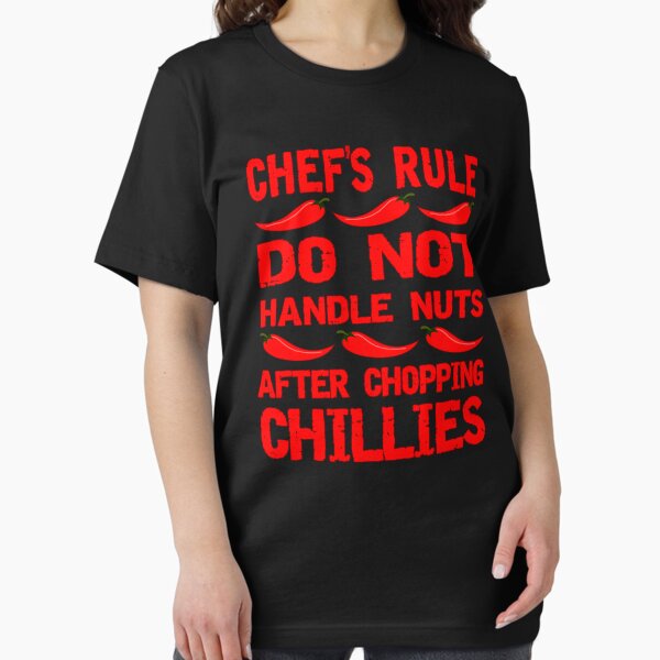Item preview, Chef's Rule Funny Chopping Chillies Rule Fathers day designed and sold by cheekywitch.