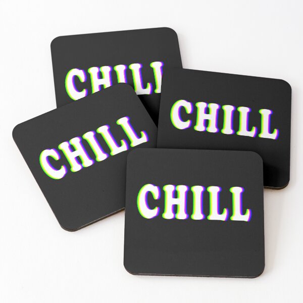 Item preview, Retro Glitch Chill Text Aesthetic Typography designed and sold by Taans-Creation.
