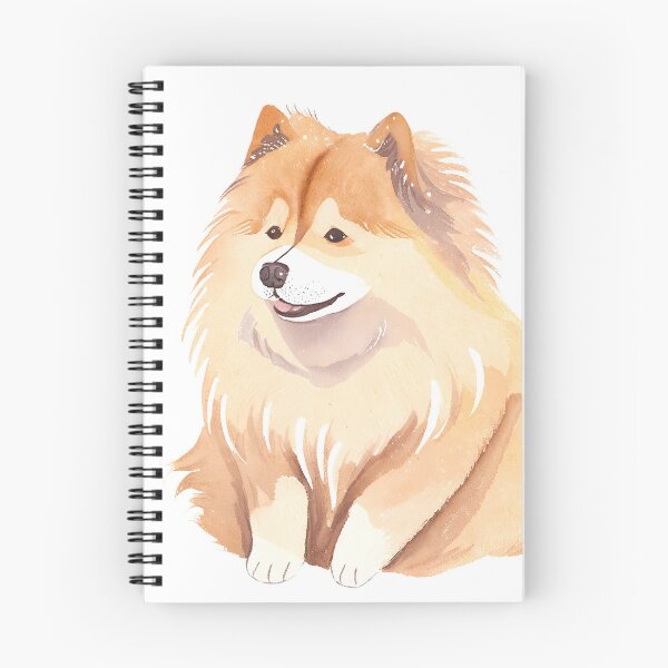 Artikelvorschau, Aquarell Finnischer Lapphund entworfen und verkauft von TheresaNicole.