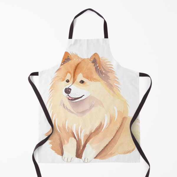 Item preview, Watercolour Finnish Lapphund designed and sold by TheresaNicole.