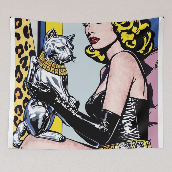 Item preview, Catwoman loves cats designed and sold by illit-pop.