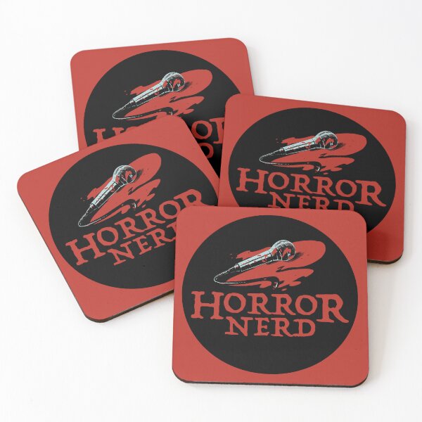 Item preview, Horror Nerd Round Logo designed and sold by Horror-Nerd.