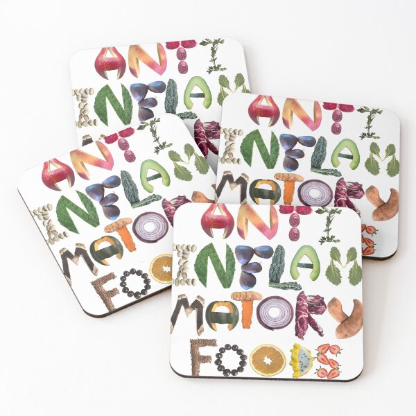 Item preview, Anti-inflammatory Foods - Prevent inflammation foods reminder designed and sold by EveryDayDabble.