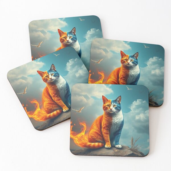 Item preview, Cat of the four elements designed and sold by Zazeyy.