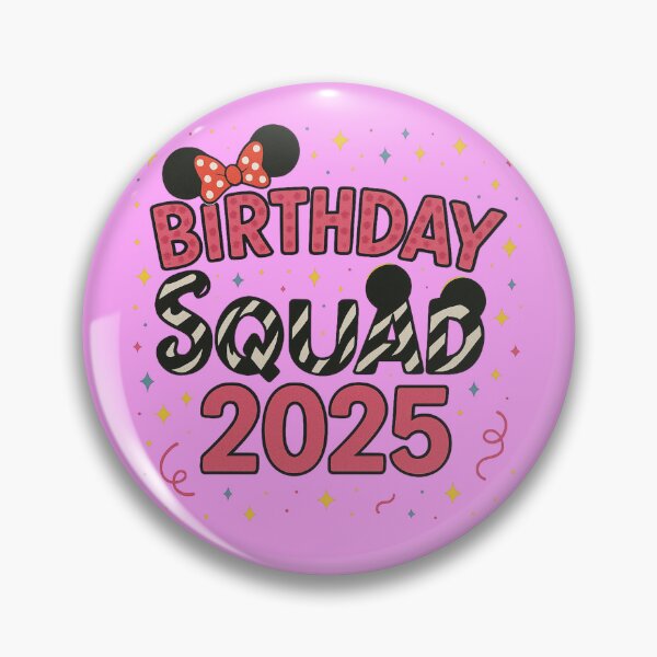 Item preview, Birthday Squad 2025 designed and sold by AshantyPaz.