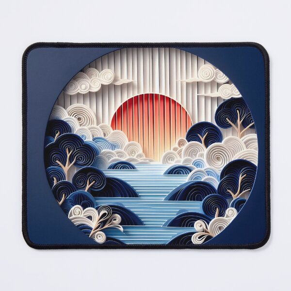 Item preview, Papercraft Line Sunset designed and sold by Catobix.