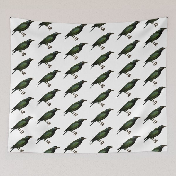 Item preview, Starling Vintage bird illustration | Wild Bird | Eerie  designed and sold by EveryDayDabble.