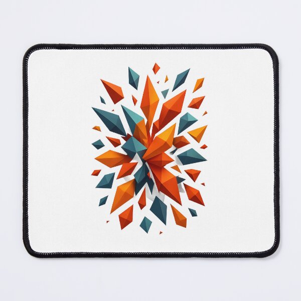 Item preview, 3D Geometric Explosion Burst designed and sold by WolfPixelRo.