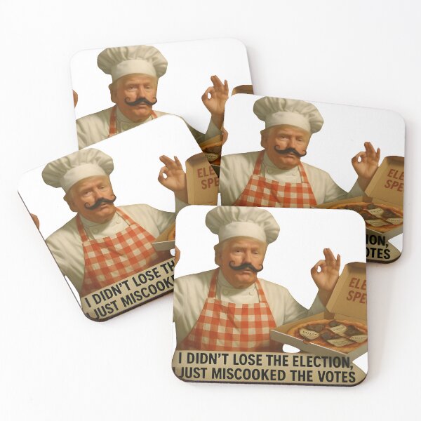Item preview, pizzachef trump designed and sold by StickerManiaBE.