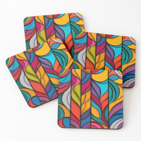 Item preview, Stained Glass Jungle designed and sold by PolinaMirralisa.