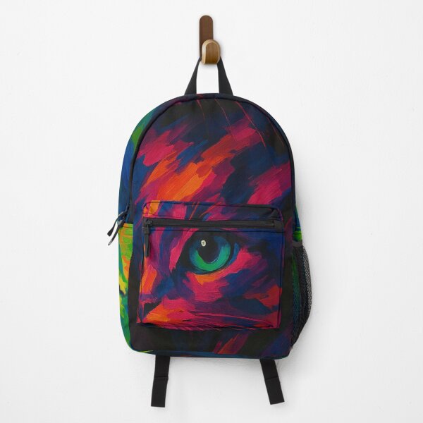 Item preview, Neon Love Cats – Vibrant Psychedelic Feline Art designed and sold by Inspired by CarMa.