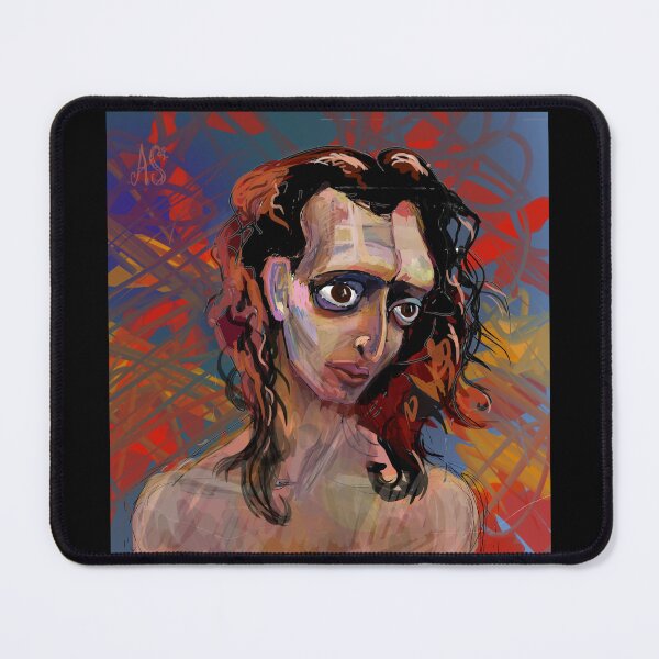 Item preview, Bautiful Jewish Boy on Blue and Orange Background designed and sold by AnastasiiaAsp.