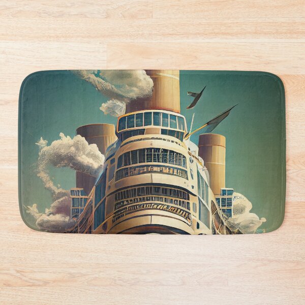 Item preview, Maritime Monarch: Majestic Surreal Liner designed and sold by ShadowAndSlate.