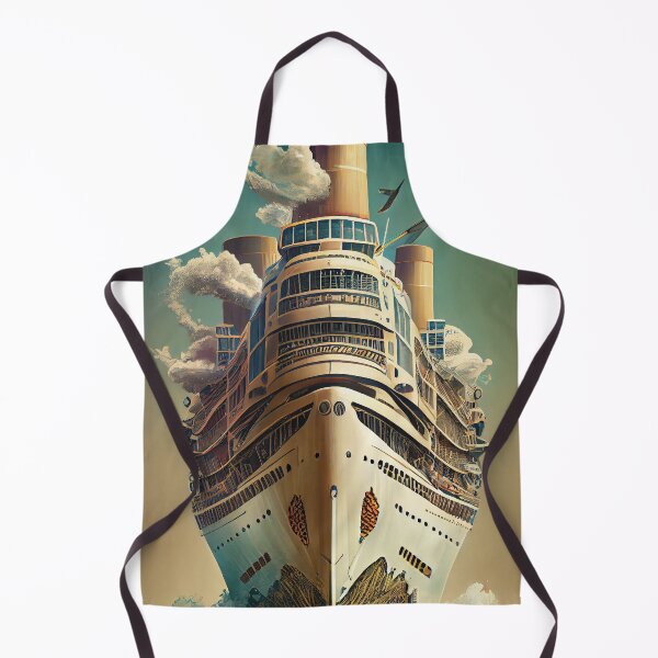 Item preview, Maritime Monarch: Majestic Surreal Liner designed and sold by ShadowAndSlate.