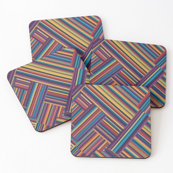 Item preview, Bold Angled Rainbow Stripes designed and sold by Owcomm.