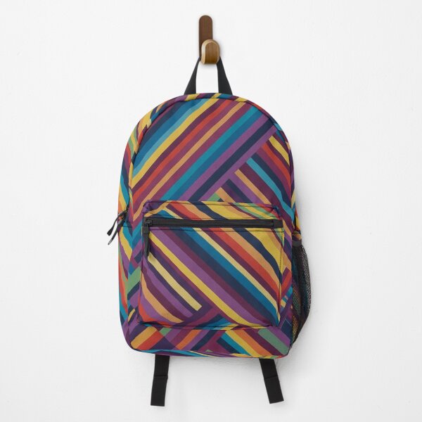 Item preview, Bold Angled Rainbow Stripes designed and sold by Owcomm.