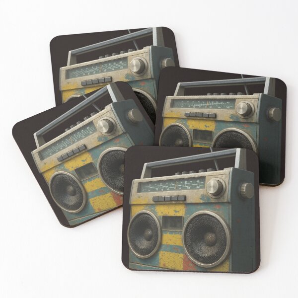 Item preview, 90s Classic Boombox Radio Image designed and sold by RoseShop2093.