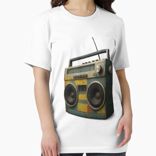Item preview, 90s Classic Boombox Radio Image designed and sold by RoseShop2093.