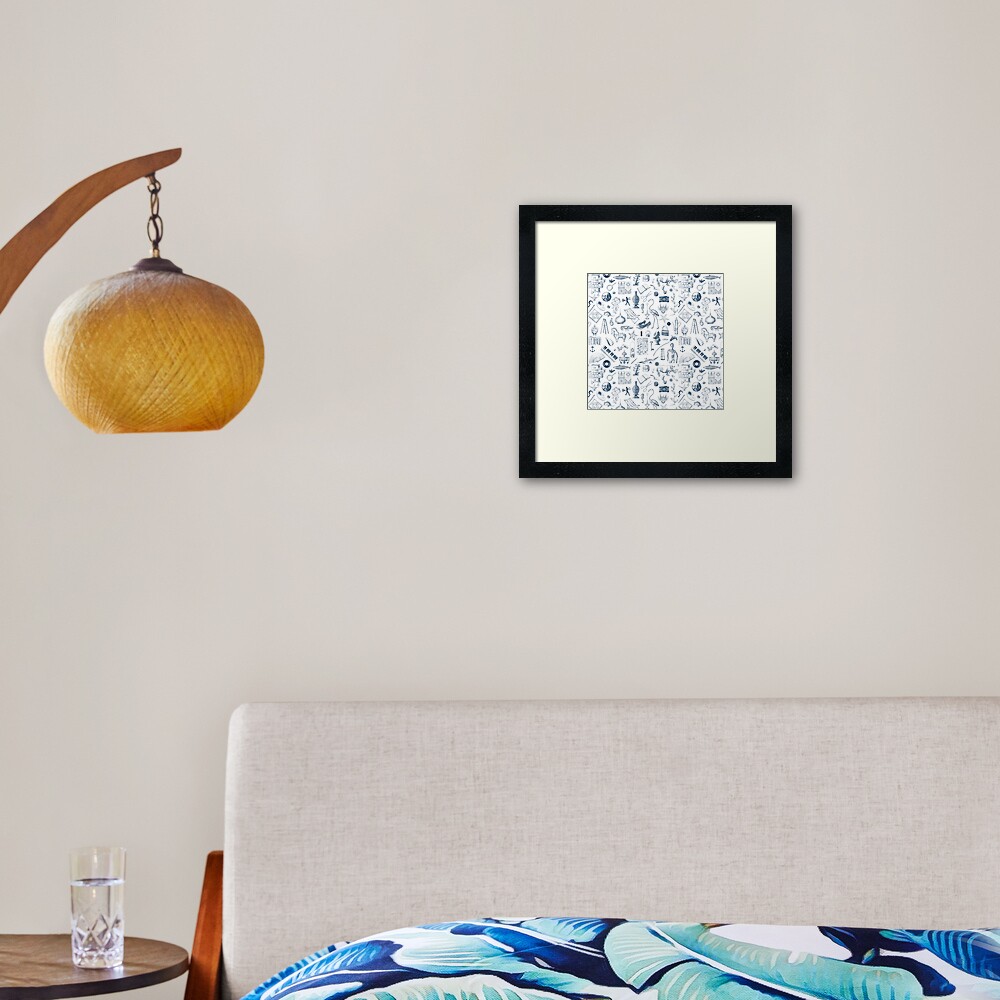 Vista previa del artículo con la obra «Lámina enmarcada», diseñado y vendido por VictoriaCF.