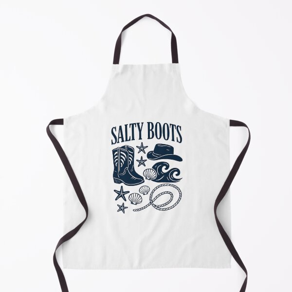 Item preview, Salty Boots Western Beach Design designed and sold by PrintandJoy.