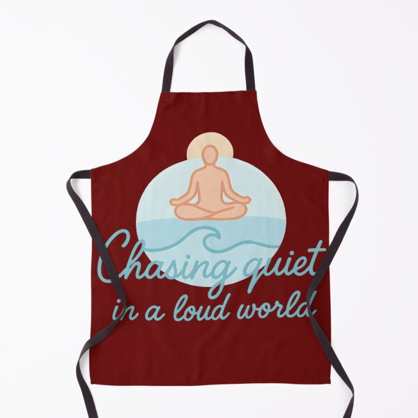 Item preview, Chasing Quiet in a Loud World – Minimalist Mindfulness T-Shirt designed and sold by Maximilianos.