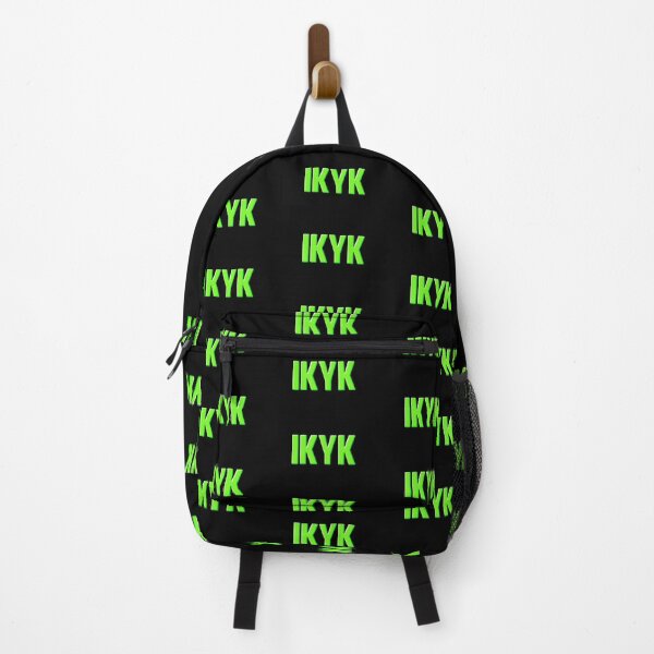 Aperçu de l'œuvre IKYK - Je sais que tu sais en vert fluo créée et vendue par Memes N Lore .