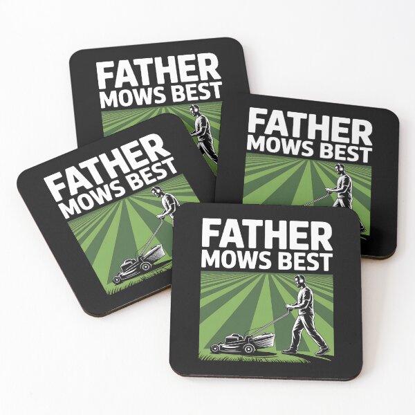 Item preview, Father Mows Best Gardener Dad Lawn Care - It’s the perfect gift for a dad who proudly cares for his lawn and treats mowing as his personal garden mission. designed and sold by ZyziowskyArt.