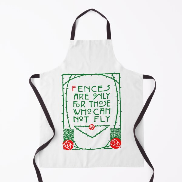 Item preview, Elbert Hubbard Roycroft Press Motto Fences designed and sold by Pixelchicken.