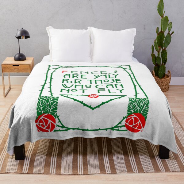 Item preview, Elbert Hubbard Roycroft Press Motto Fences designed and sold by Pixelchicken.